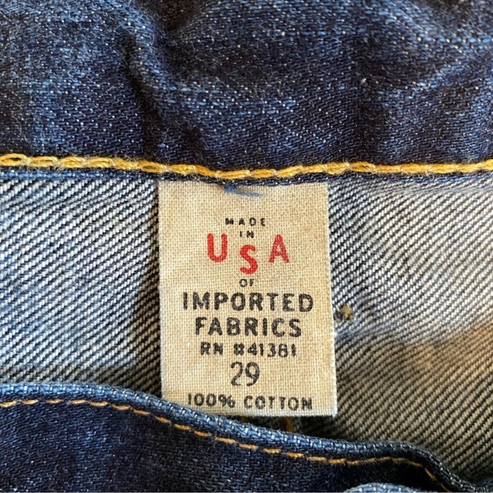 RRL Double RL Stillwater Indigo Wash Boy Fit Jeans - Picture 11 of 16